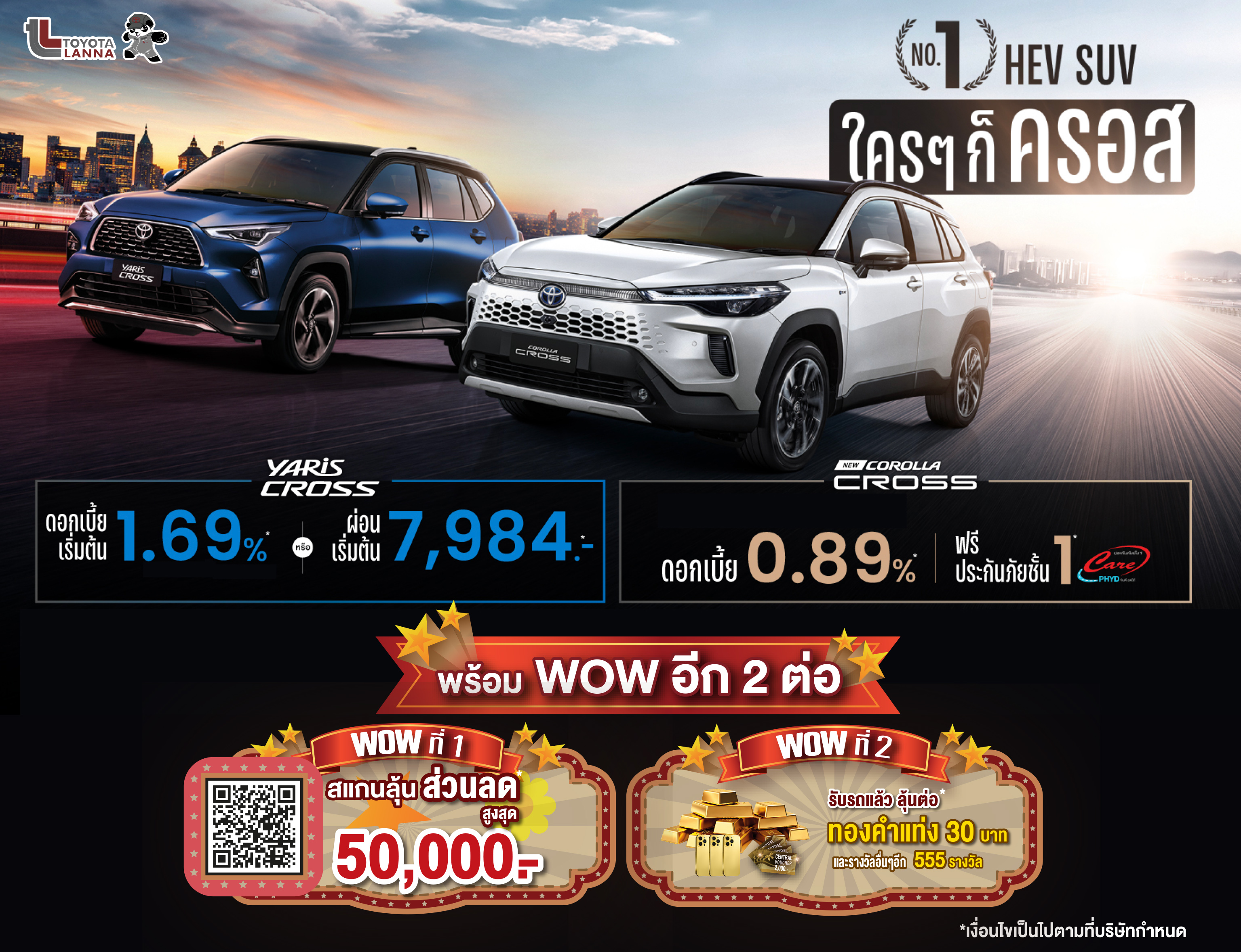 COROLLA CROSS  HEV SUV อันดับ 1